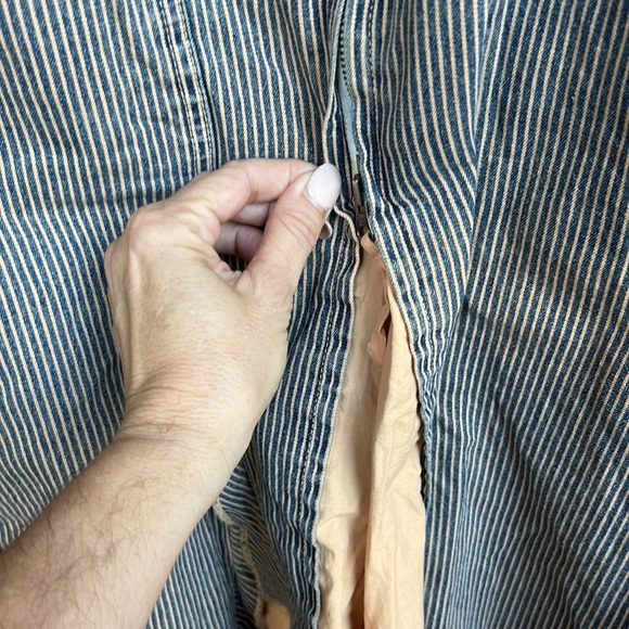 D.E.P.T size Small,very artistic,different,Funky jean skirt.. - Picture 3 of 7